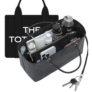 7366 Purse Organizer Insert Compatiable with Small Tote Bag, Lightweight